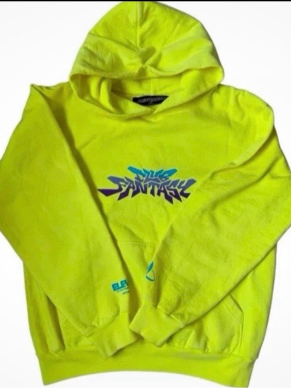Club Fantasy "elevate" Neon Hoodie
